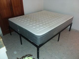 Juego de Cama Madera Blanca