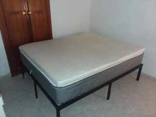 Juego de Cama Madera Blanca