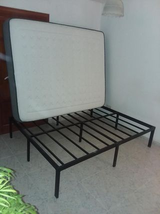Juego de Cama Madera Blanca