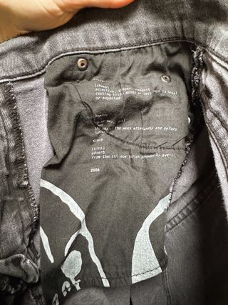 Jeans Cheap Monday skinny neri strappati