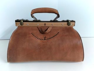 Borsa Pelle Gladstone Made in Italy