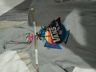 Sudadera Gris Vans