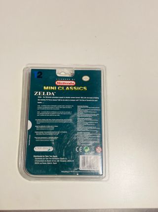 Mini Classics Zelda Nintendo Dorado Sellado 1998