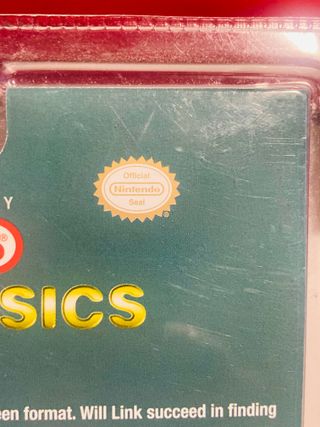 Mini Classics Zelda Nintendo Dorado Sellado 1998