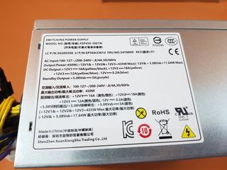 Fuente Alimentación FSP 450W ATX 80 Plus Platinum