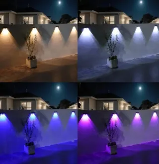 Set 4 Luces Solares Exterior