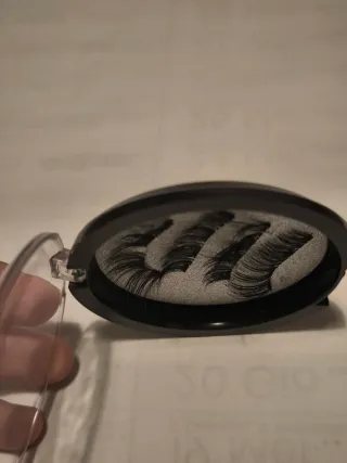 Set 2 Ciglia finte,Magnetic lashes+linea precision