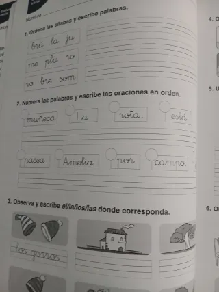Cuaderno repaso primero primaria