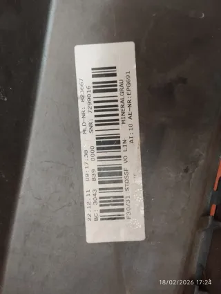 Parachoques Delantero BMW Serie 3 F30