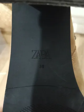 Botín tacón ante camel