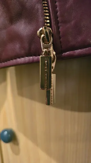 Chaqueta Piel de Ovino Javier Simorra Granate