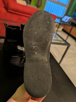 Botas de Piel Negras