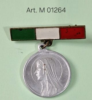 Distintivo pellegrinaggio UNITALSI antico