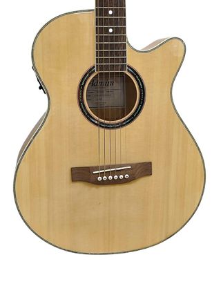 GUITARRA ELECTROACUSTICA ADMIRA INDIANA + FUNDA + CABLE