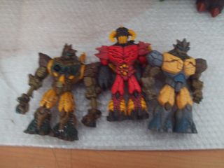 juguete lote 8 de muñecos o figura gormiti