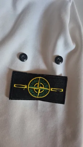 Felpa Stone Island Bianca