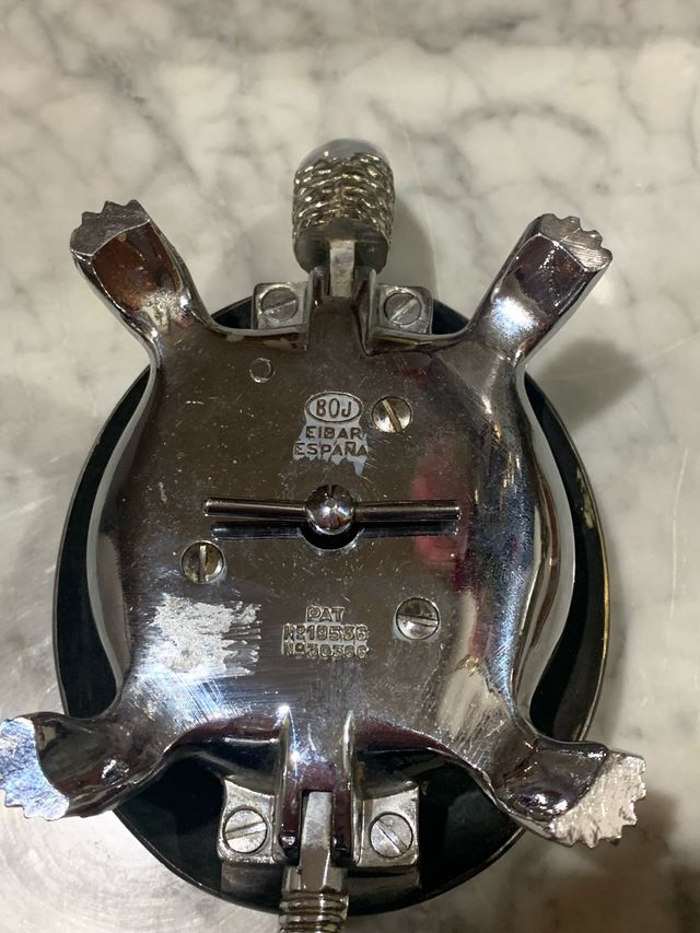 Timbre de tortuga con publicidad