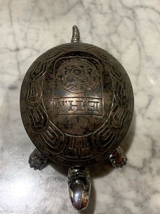 Timbre de tortuga con publicidad