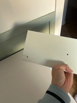 Mesita Noche Infantil Madera Blanca