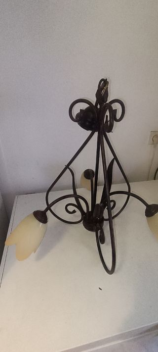 Lampara Hierro Forjado