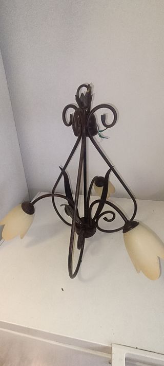 Lampara Hierro Forjado