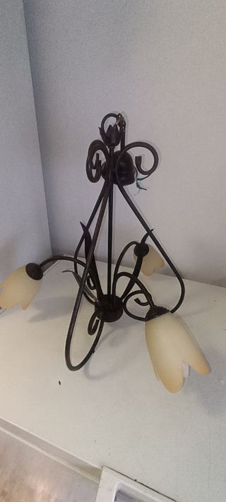 Lampara Hierro Forjado