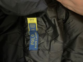 Abrigo Polo Ralph Lauren negro