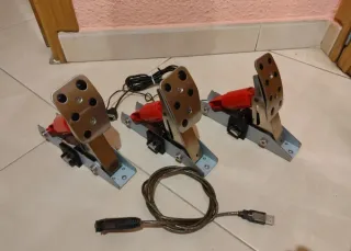 Pedales Logitech G25/G27 +sensor Hall+cable Bodnar