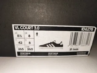 Zapatillas Adidas VL Court 3.0 Talla 42