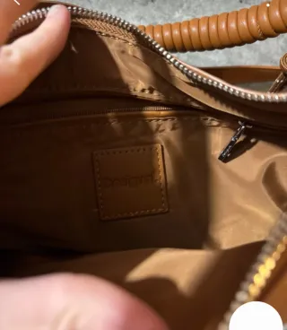 Bolso bandolera Desigual marrón