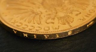 Moneda 100 Coronas 1915 Oro