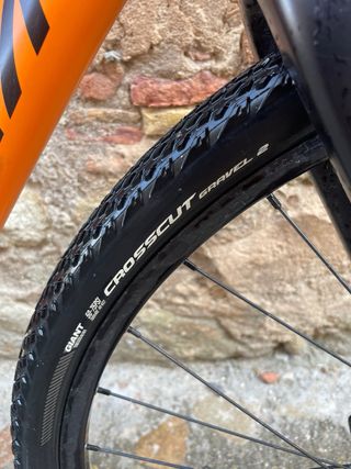 Bici Gravel Vitoria Naranja/Azul