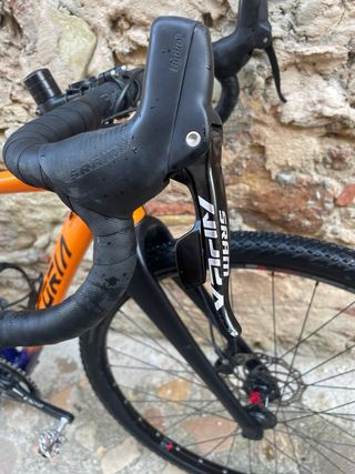 Bici Gravel Vitoria Naranja/Azul