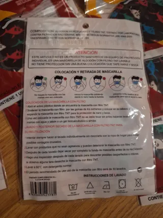 Mascarillas infantiles