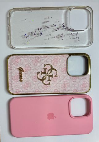 Lote 3 fundas iPhone 14 Pro Max