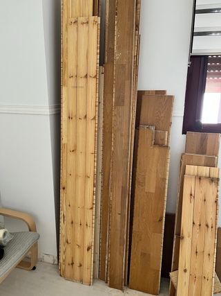 Tarima Roble 1,6mm De 2m de largo y 21 cm de ancho