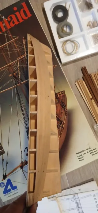 Maqueta Barco Scottish Maid 1839