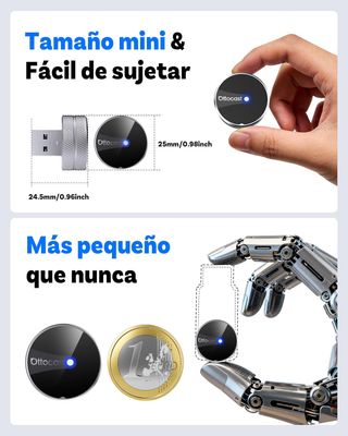 Ottocast Mini Tube CarPlay Adaptador Inalámbrico