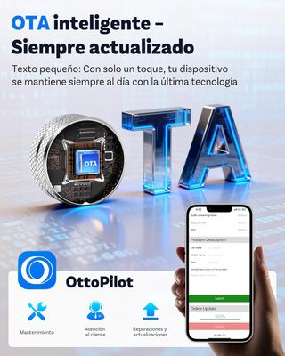 Ottocast Mini Tube CarPlay Adaptador Inalámbrico