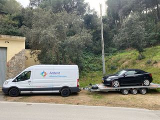 Transporte de coches por toda Cataluña y a Francia