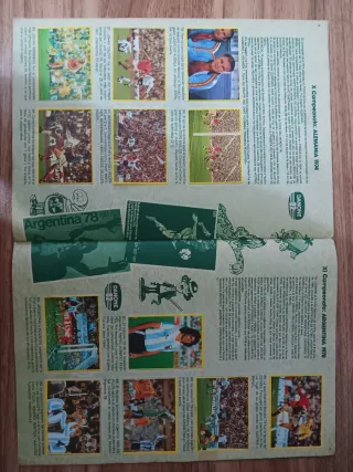 Álbum cromos Fútbol Danone Mundial 82