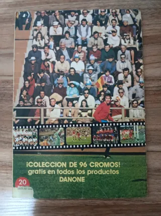 Álbum cromos Fútbol Danone Mundial 82