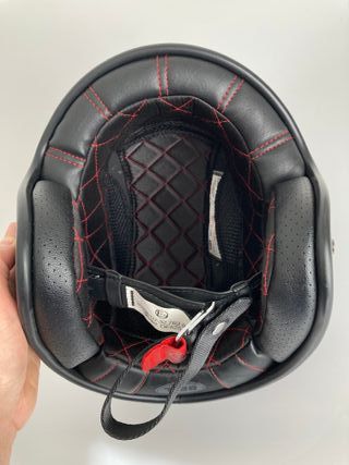 Casco Moto Bell Custom 500 Negro Mate Talla S