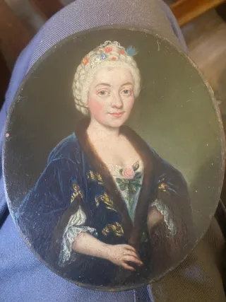 Cuadro antiguo atribuido a Rafael ming