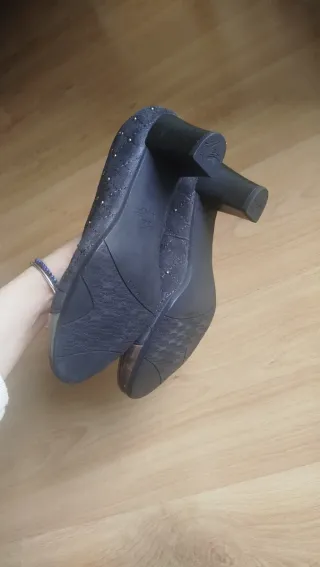 Zapatos Pitillos bicolor