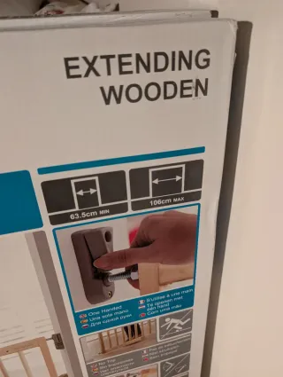 Valla Seguridad Extensible Munchkin Madera