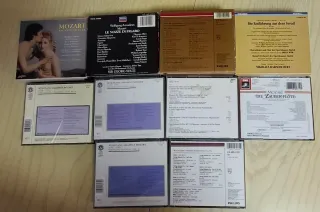 Mozart Lote de CDs de Música Clásica
