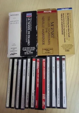 Mozart Lote de CDs de Música Clásica