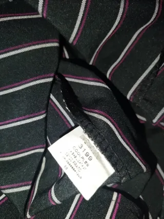 Completo elegante donna blusa + pantalone righe