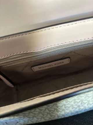 Bolso Michael Kors Blanco y Rosa